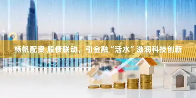 杨帆配资 股债联动，引金融“活水”滋润科技创新