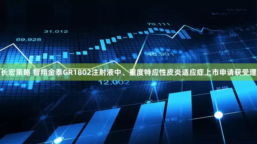 长宏策略 智翔金泰GR1802注射液中、重度特应性皮炎适应症上市申请获受理